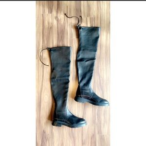 Stuart Weitzman Leather Over-the-Knee Boots